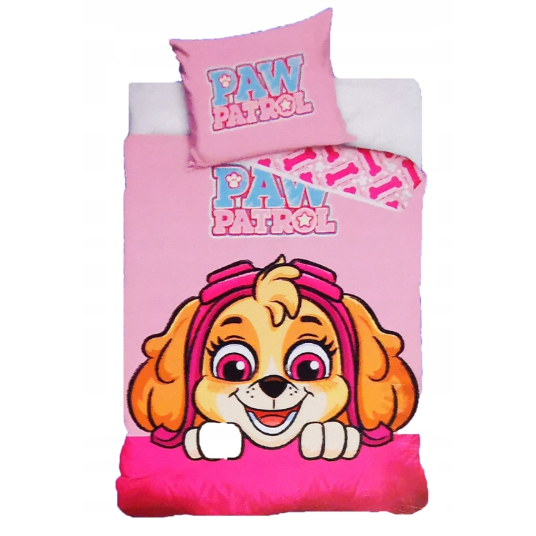 Pościel bawełniana Disney Dziecięca - Psi Patrol Skye